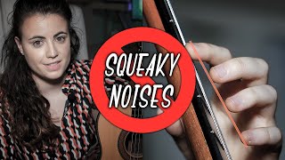 Get rid of SQUEAKY guitar NOISES 💥 [upl. by Yuji]