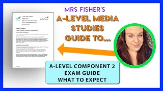 ALevel Media Studies  Component 2 Exam Guide  What to Expect [upl. by Alexio]