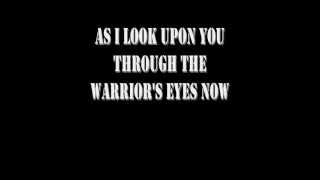 Disturbed  Warrior Lyrics HD [upl. by Ellesirg]