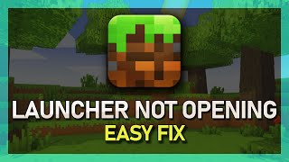 Minecraft Launcher Not Opening on PC Easy Fix [upl. by Barden]