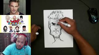 How To Draw Basic Caricature Head Shapes [upl. by Liatrice36]