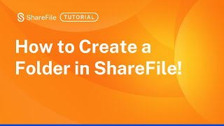 How to Create a Folder [upl. by Cyndi]