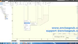 Autodesk Inventor drawings  foreshortened dimensions [upl. by Dill]