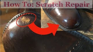 How to Repair Badly ScuffedScratched Shoes [upl. by Johny]