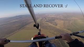 MicroLight Flight  Learning to fly Stalls Turns Takeoff and Landings  Mokopane South Africa [upl. by Irrej]