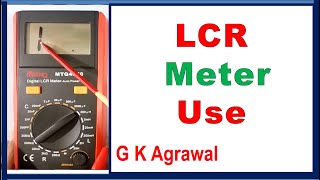 LCR Meter to measure inductor capacitor amp resistor value [upl. by Atreb]