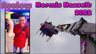 Review Kermis Hasselt 2022 [upl. by Airdnalahs]