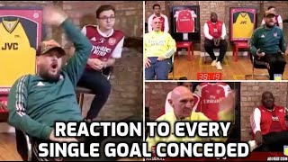 AFTV reaction to every single goal arsenal have conceded this season 2021 up to december [upl. by Lawler]