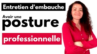 Entretien dembauche conseils pour une bonne posture [upl. by Griffis711]