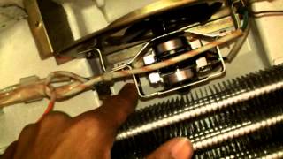 Replacing Haier Refrigerators Evaporator Motor [upl. by Atikal905]