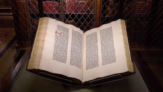 The Gutenberg Bible  Collection in Focus [upl. by Nadruoj594]