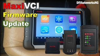 How to UPDATE Autel VCI FIRMWARE VCI update for Autel Scanners [upl. by Amathiste]