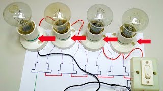 how to make a series bulb connection [upl. by Thill]