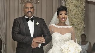 Karli Harveys Wedding Behind the Scenes  STEVE HARVEY [upl. by Yraeg632]