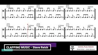 Clapping Music Steve Reich [upl. by Stimson]