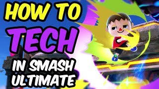 How To Tech In Smash Ultimate  Everything Different from Smash 4 [upl. by Johnette467]