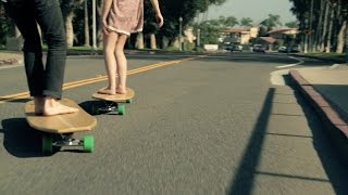 Hamboards crew longboard sessions  surf amp skate [upl. by Ellerihs]