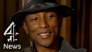 Pharrell Williams on Blurred Lines lyrics controversy [upl. by Enyawd]