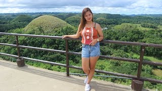 ThessaBhabe 25th Birthday Bohol Chocolate Hills Tarsier Loboc Floating Restaurant [upl. by Erdnaet290]