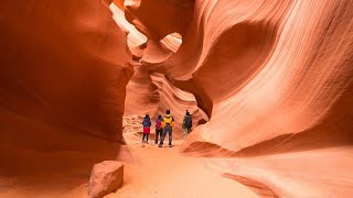 Antelope Canyon Tour and Horseshoe Bend from Sedona Arizona [upl. by Esilenna954]