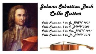 Johann Sebastian Bach  Cello suites in 432 Hz great for reading or studying [upl. by Sucerdor56]