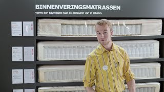 Een goede matras kiezen – binnenveringsmatras  IKEA Helpt [upl. by Montano]