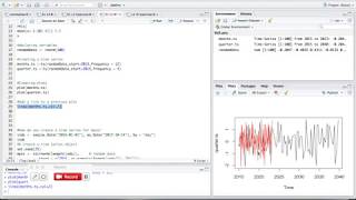 Introduction To Time Series In R [upl. by Nayrb581]