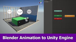 Blender Animation to Unity Tutorial [upl. by Zilvia]