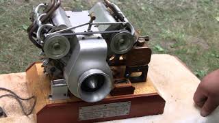 INCREDIBLE HOMEMADE V4 ENGINE from scratch [upl. by Seaver]