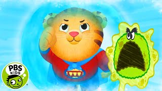 Daniel the GermFighting Superhero  Daniel Tigers Neighborhood  PBS KIDS [upl. by Dougall]