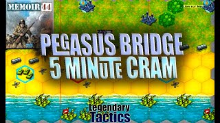 Memoir 44  Pegasus Bridge  5 Minute Cram Strategy Session Series  Days of Wonder [upl. by Antonin]