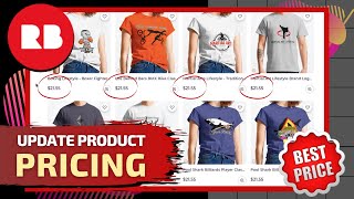 How To Change Redbubble Prices  Redbubble Product Pricing Tutorial [upl. by Kenon]