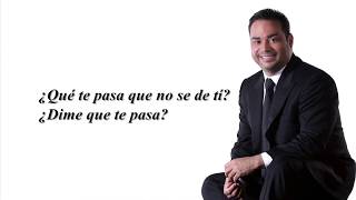 QUE PASA CONTIGO  GILBERTO SANTA ROSA  Video lyrics [upl. by Nolaj]