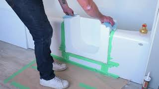 How to Install a Walkin Bathtub Conversion Kit [upl. by Waring]