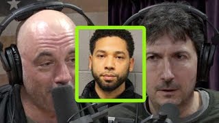 Joe Rogan Explains Jussie Smollett to a Guy Who Lives in the Wilderness [upl. by Aydiv]