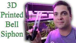 DIY AQUAPONICS system  3D Printed Bell Siphon [upl. by Iblehs]