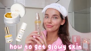 How to get glowy skin even in winter  d’Alba skincare routine [upl. by Stoughton]