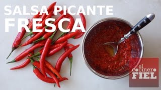 SALSA PICANTE FRESCA [upl. by Llirpa]