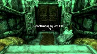 Skyrim  How to fix quest PC only [upl. by Ahsiet]