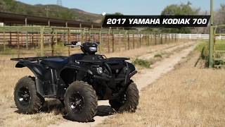 2017 Yamaha Kodiak 700 SE 4x4 ATV Review [upl. by Allx]