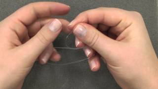 How to Tie a Surgeons Knot  a Simply Beads Club Tutorial [upl. by Warden]