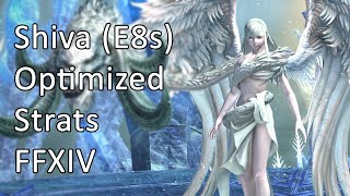 Shiva Savage E8s Optimized Strats  FFXIV [upl. by Wendel]