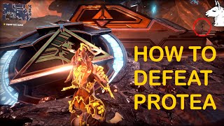 Lets Play Warframe 73 The Deadlock Protocol  Part 5 Parvos Granum How to Defeat Protea [upl. by Sommer]