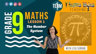 Gr 9 Maths  Term 1 Lesson 1  The Number System [upl. by Alysia]