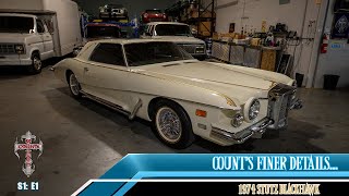 Counts Finer Details 1974 Stutz Blackhawk S1E1 [upl. by Fredie]