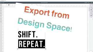 SOLVED Export SVGPNG from Cricut Design Space [upl. by Kacy]