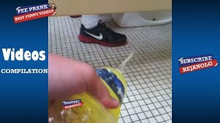 PEE PRANK COMPILATION  Best Funny Videos [upl. by Kabob]