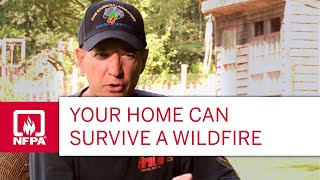 Your Home Can Survive a Wildfire [upl. by Adnilim350]