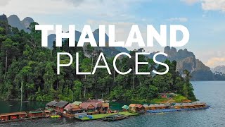 10 Best Places to Visit in Thailand  Travel Video [upl. by Nahtnhoj371]