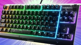 SteelSeries Apex 3 TKL [upl. by Ihtraa]